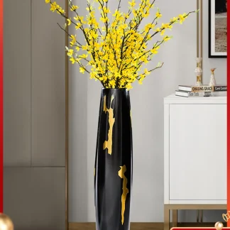 Black Flower Vases