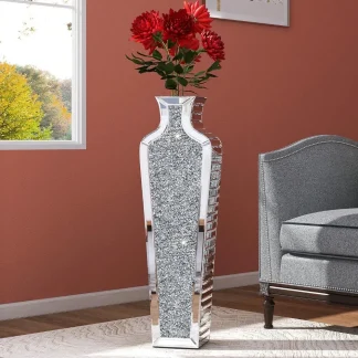 Metallic Flower Vases