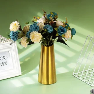 Metal Flower Vases